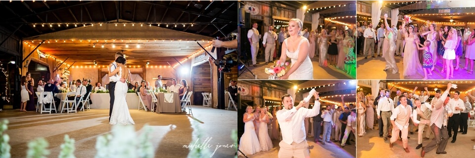Rustic wedding receptions at Enchanted Springs Ranch