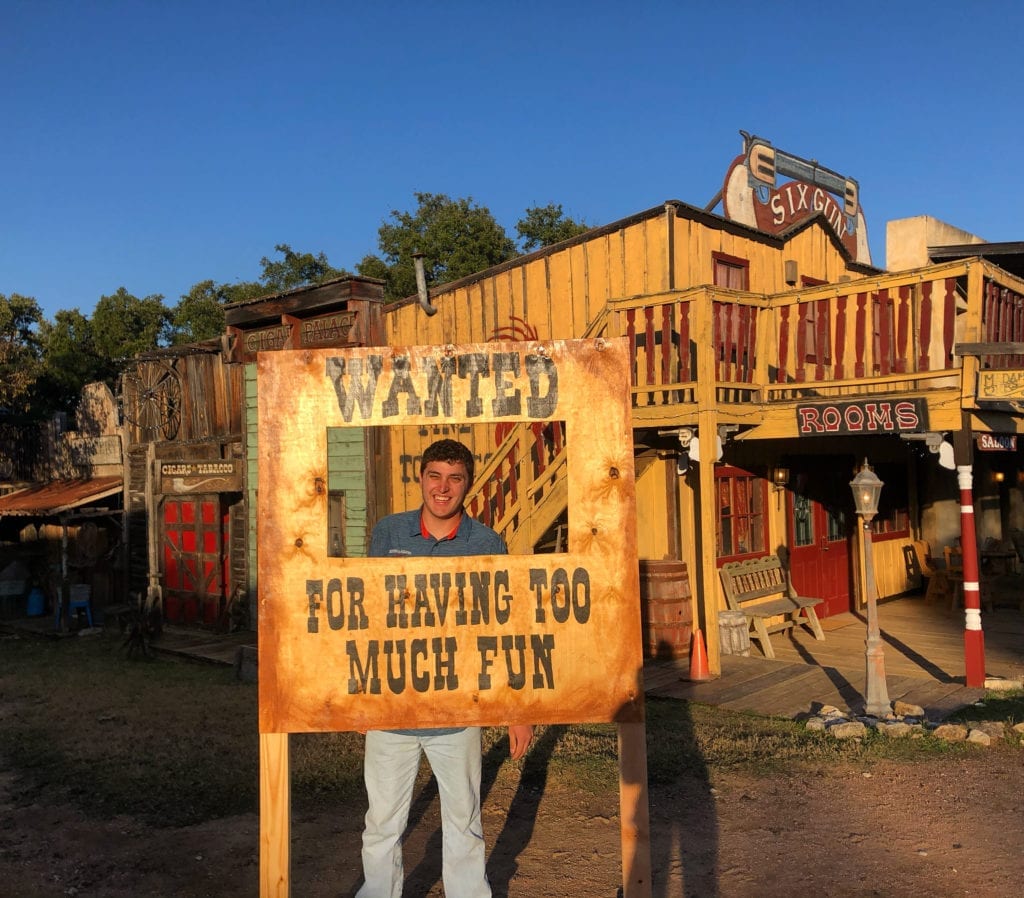 Wanted for having too much fun at Enchanted Springs Ranch Private Event Venue